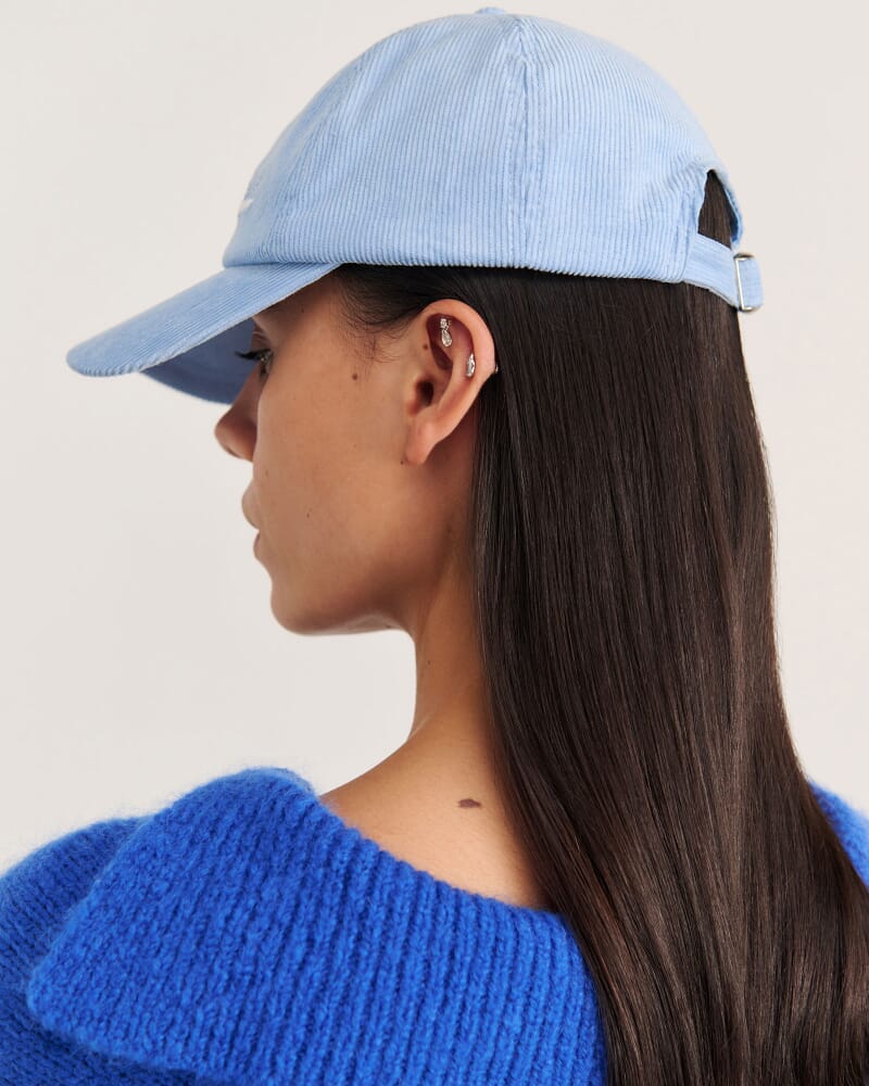 Cord Cap in PALE BLUE