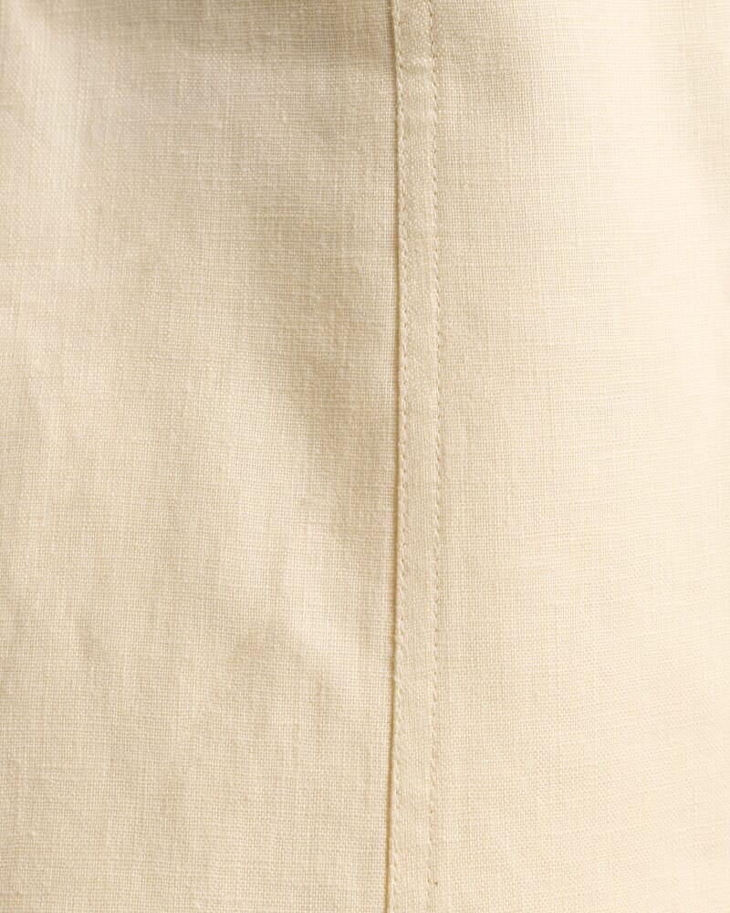 Kayla Linen Vest in PALE LEMON