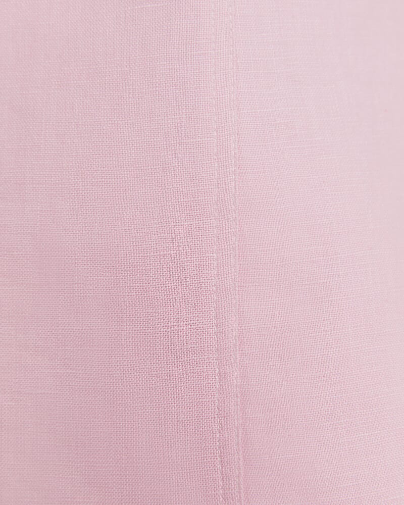 Kayla Linen Vest in PINK