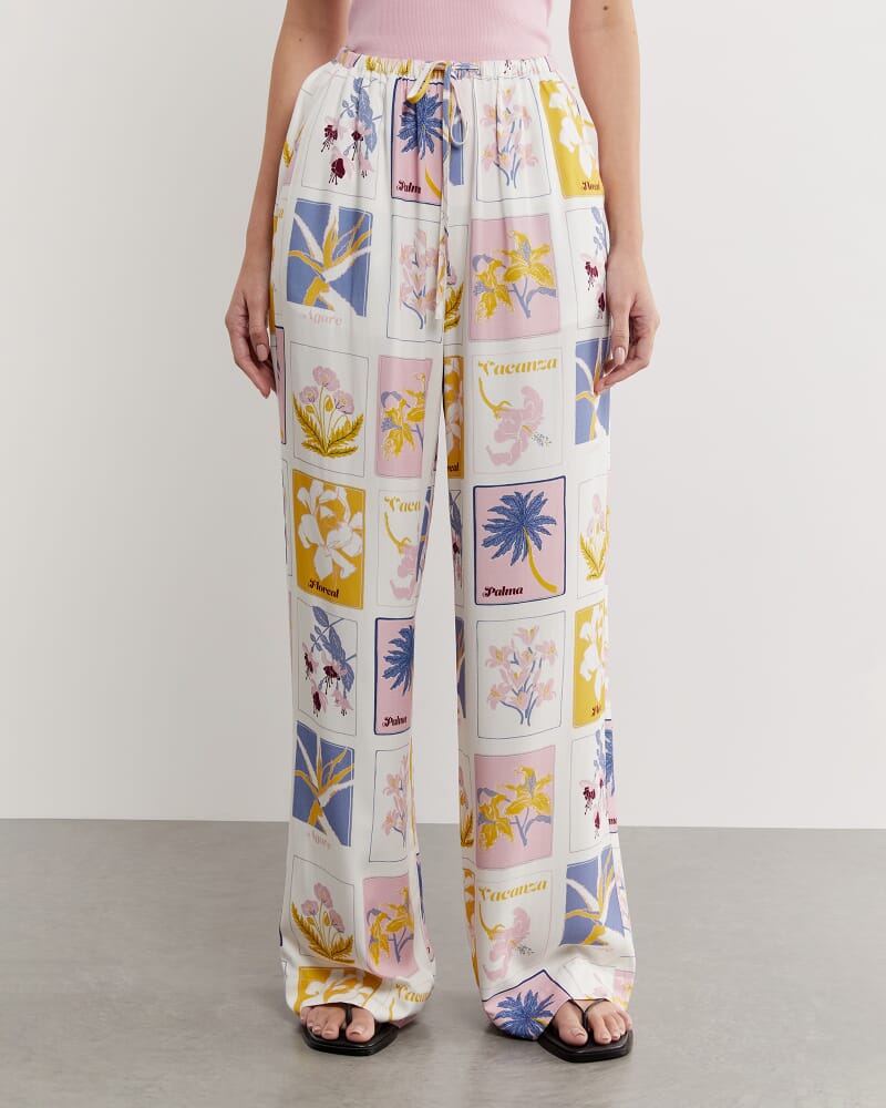 Sarti Postcard Pant in PINK MULTI
