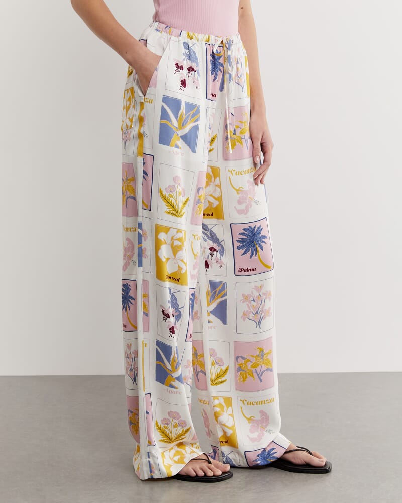 Sarti Postcard Pant in PINK MULTI