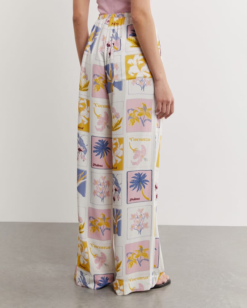 Sarti Postcard Pant in PINK MULTI