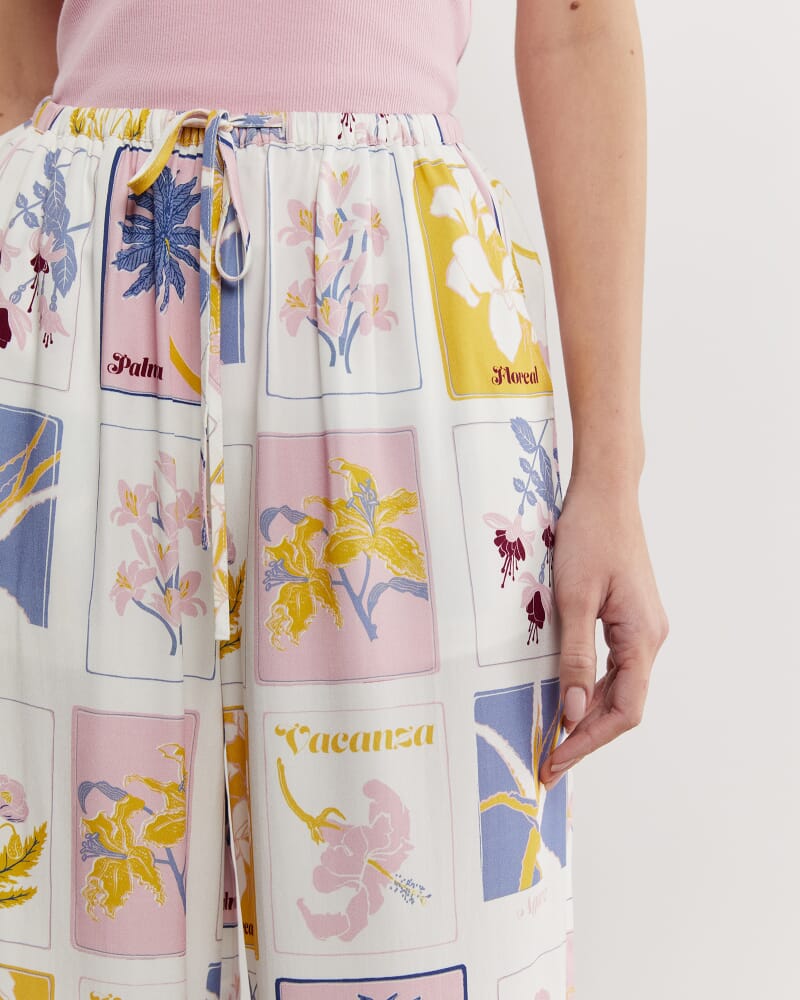 Sarti Postcard Pant in PINK MULTI