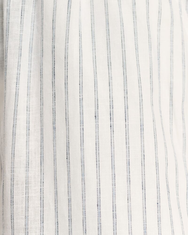 Jenni Stripe Pant in WHITE/BLUE