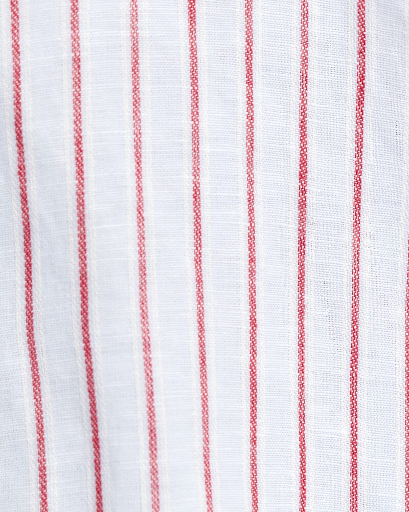 Winona Stripe Shirt in BLUE/RED