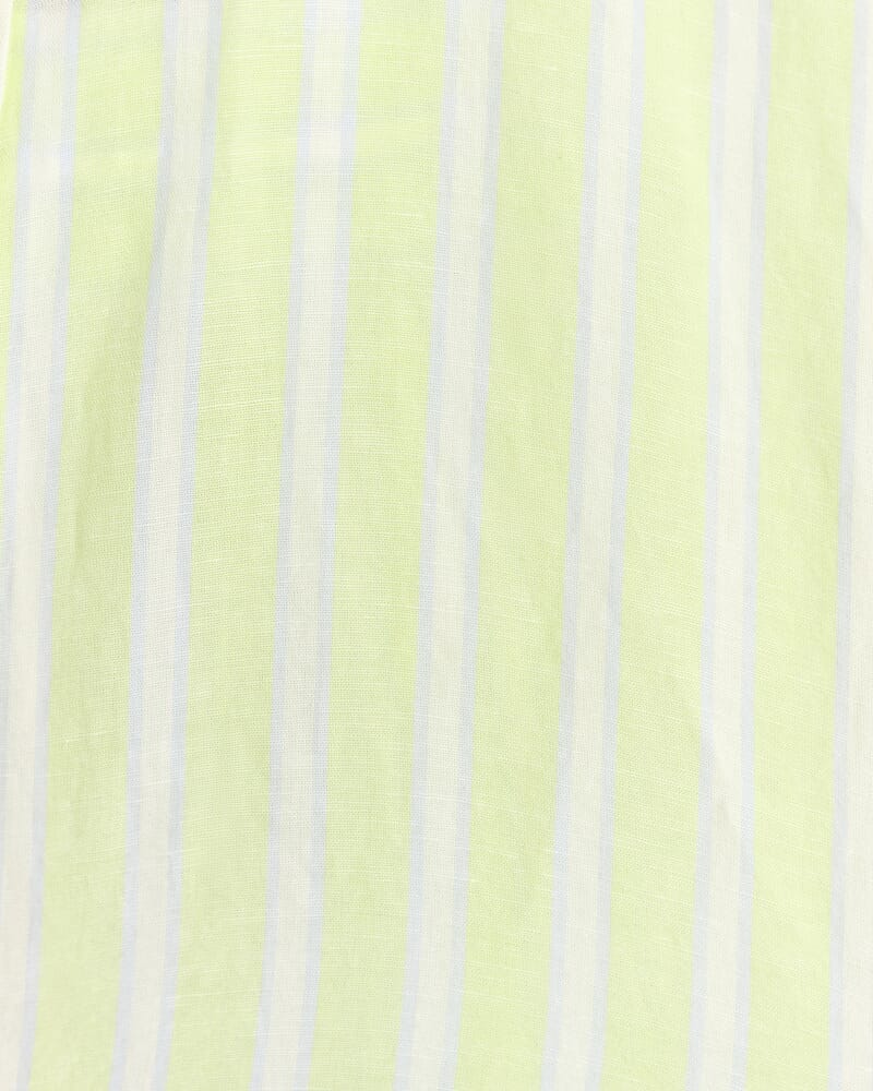 Winona Stripe Shirt in CITRUS