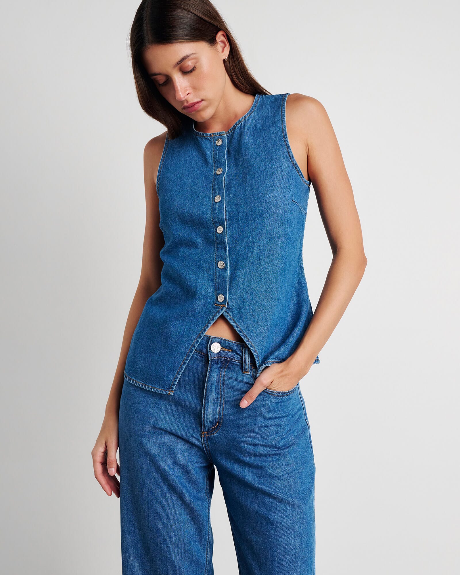 Loe Denim Vest