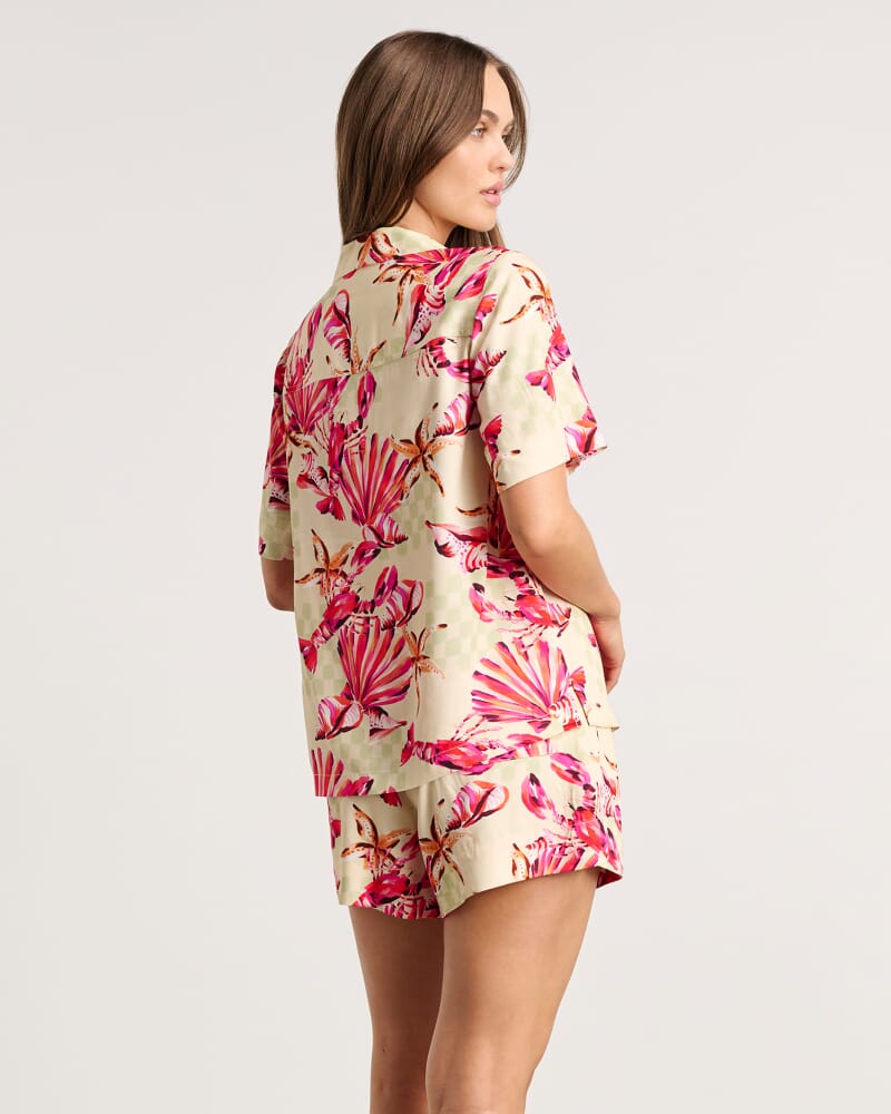 Lobster Resort Shirt in LOBSTER