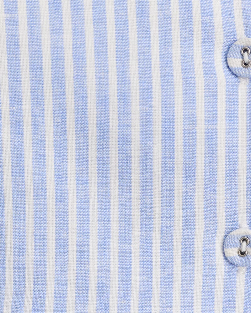 Indi Stripe Vest in BLUE/WHITE