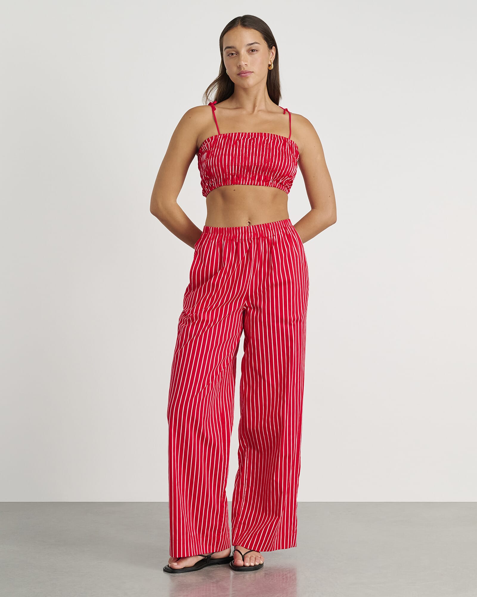 Cotton Stripe Bodice