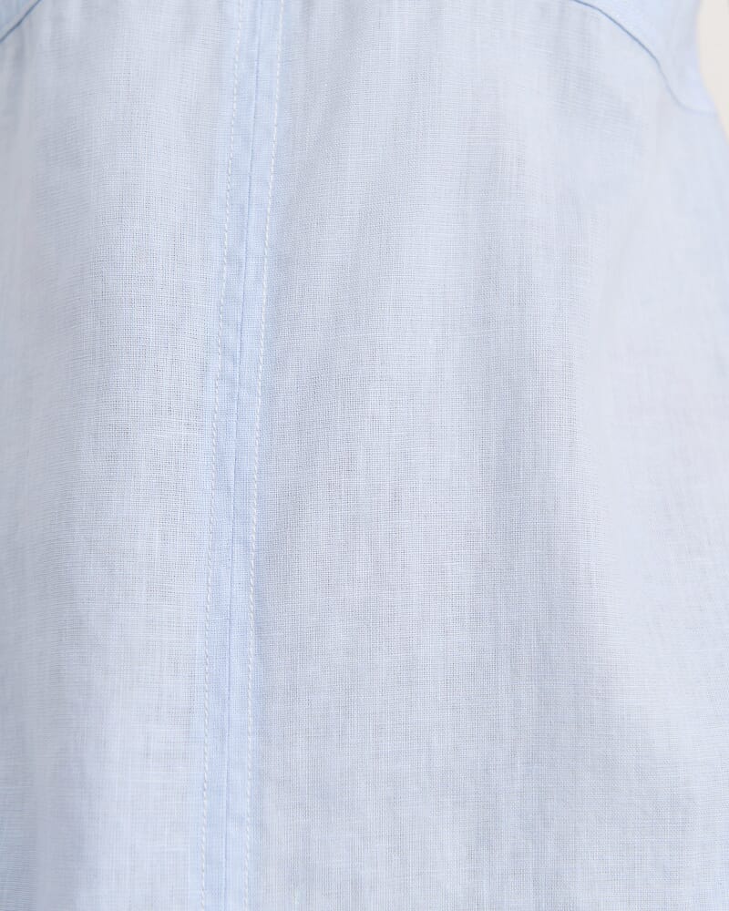 Kiki Elastic Strap Maxi Dress in ICE BLUE