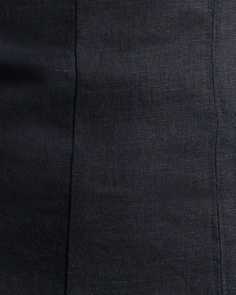 Strapless Mini Dress in BLACK