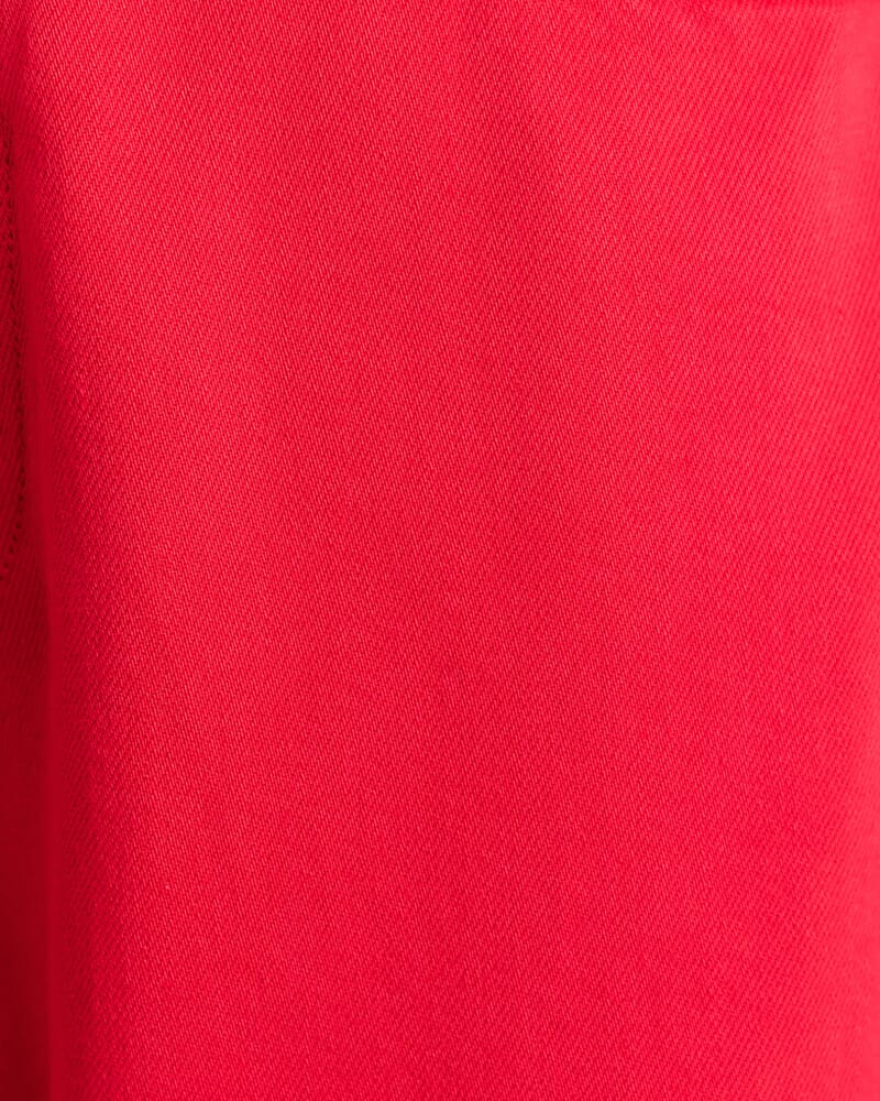 Nfw Garment Dye Jean in RED