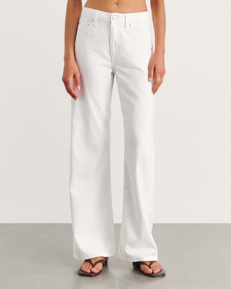Carrie Slouch Jean in WHITE