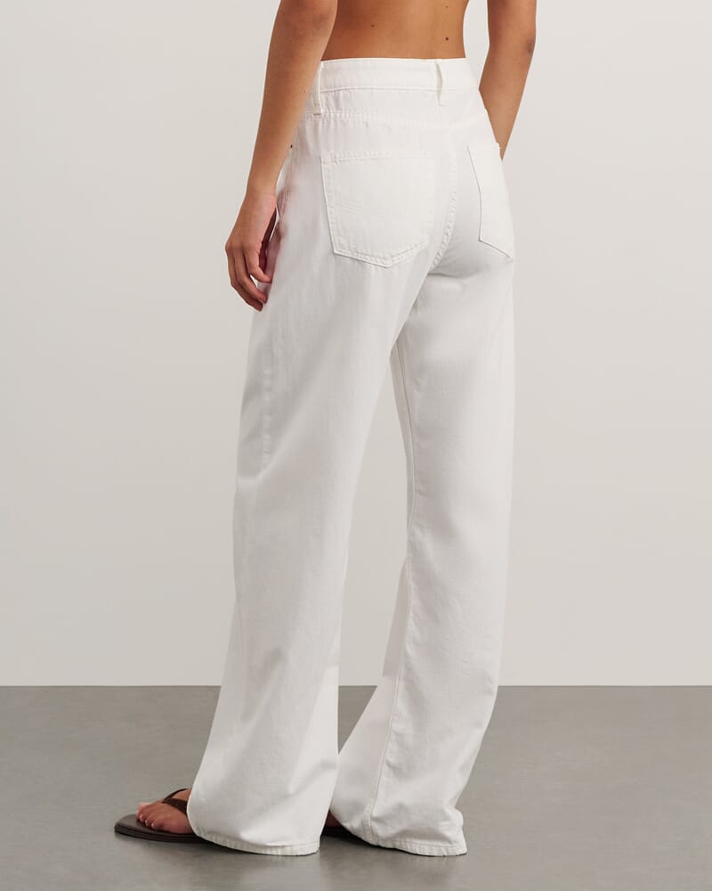 Carrie Slouch Jean in WHITE