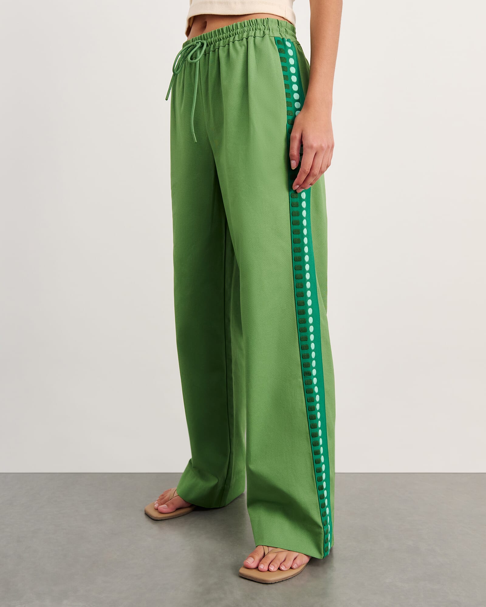 Canvas Contrast Pant