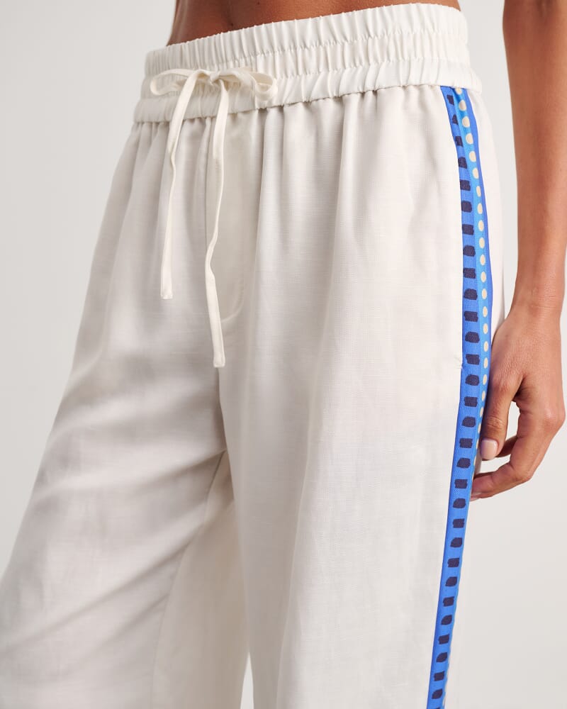 Sunlounger Pant in BLUE/YELLOW