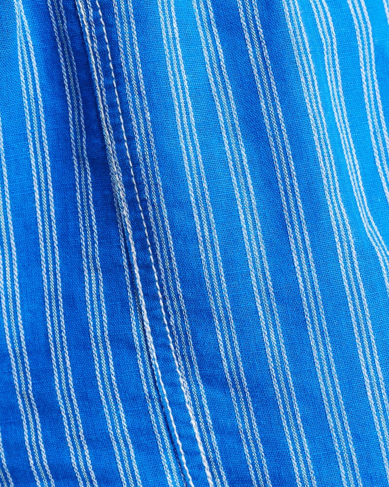 Gigi Stripe Pull On Short in BLUE MULTI