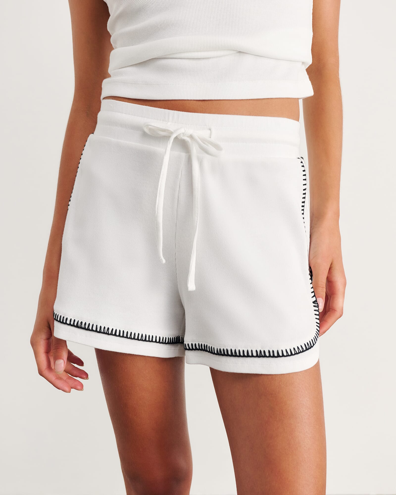 Celina Blanket Stitch Short