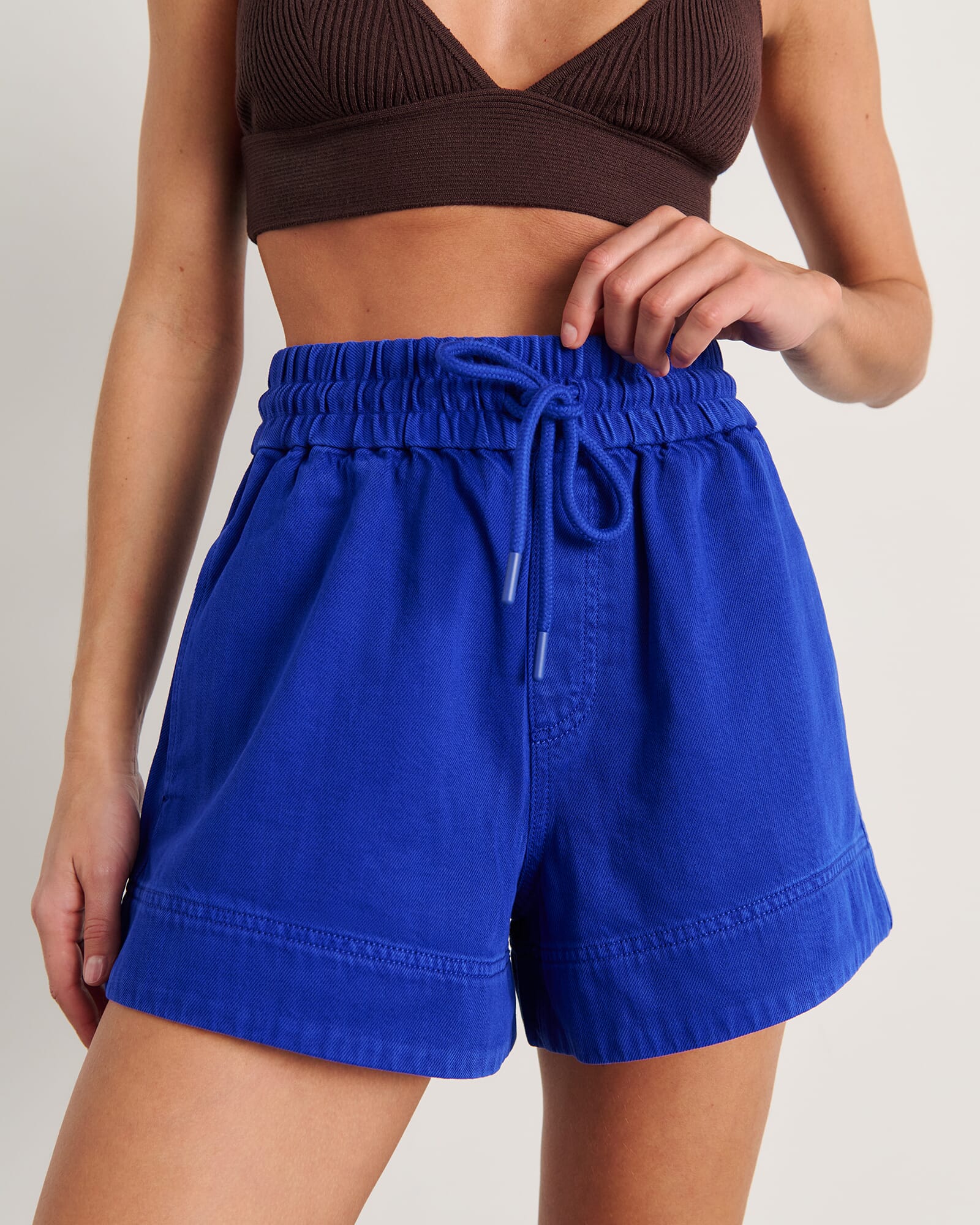 Loe Denim Pull On Short