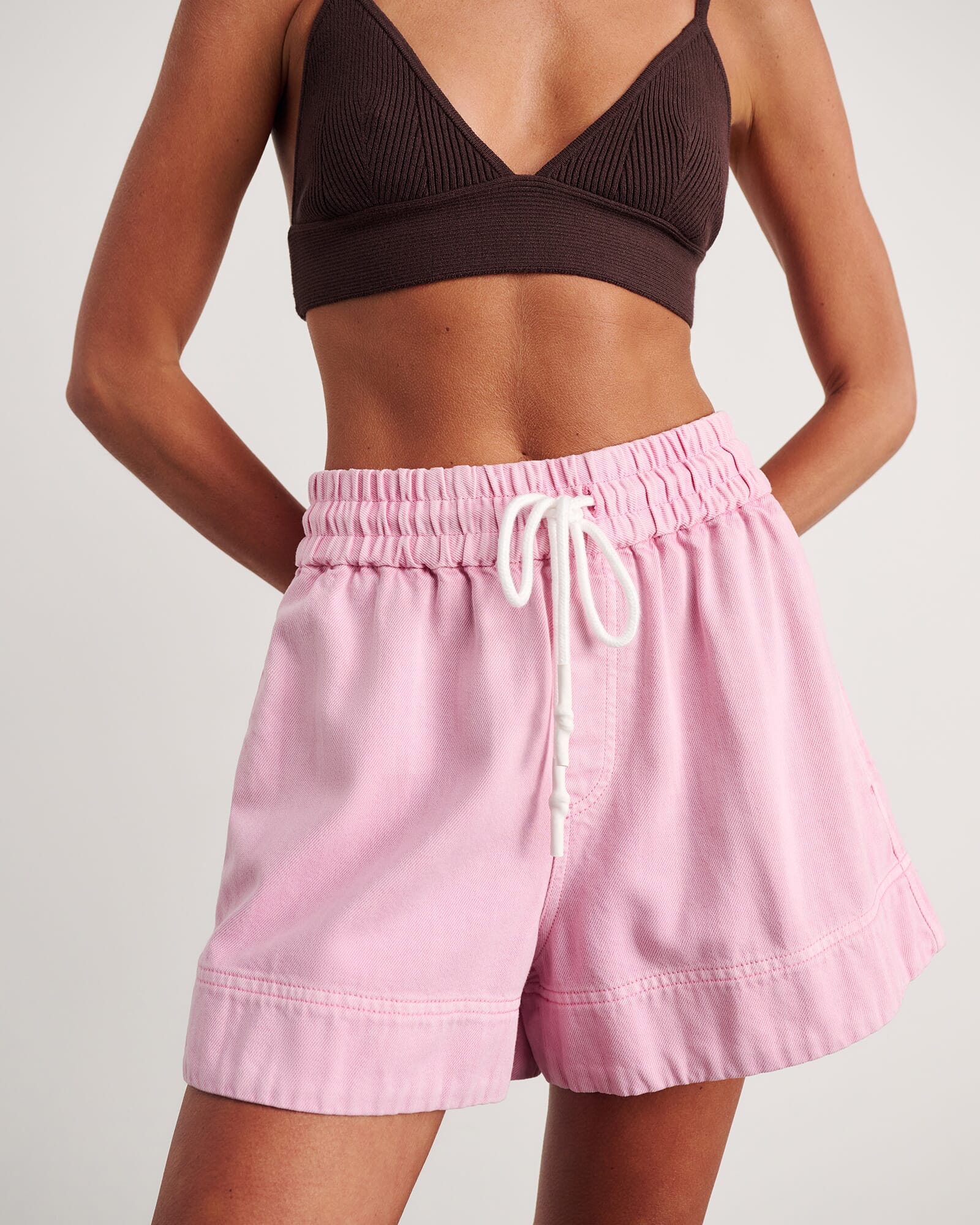 Loe Denim Pull On Short