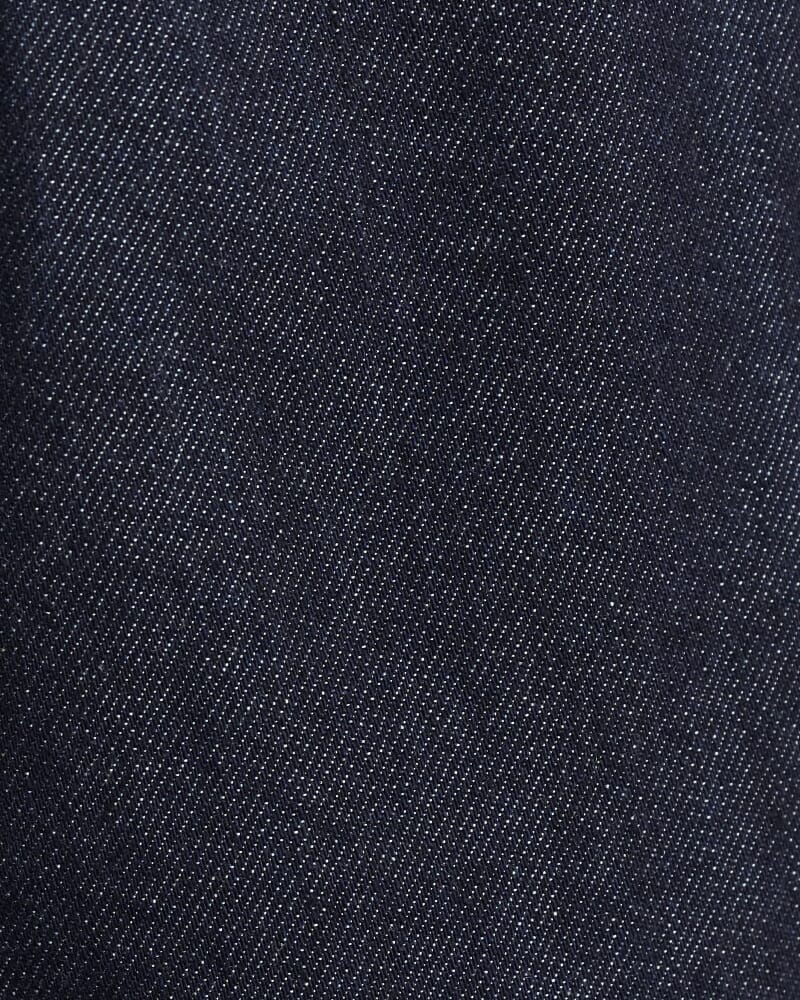 Loe Denim Pull On Short in RAW WASH