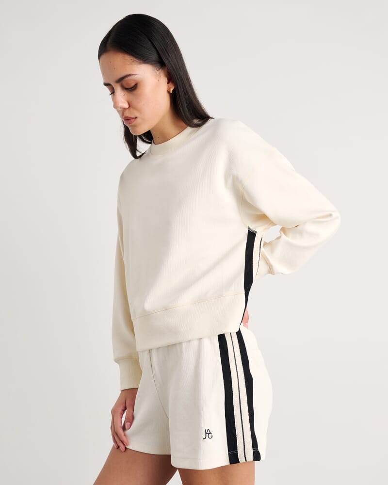 Leonie Pull On Short in CREAM