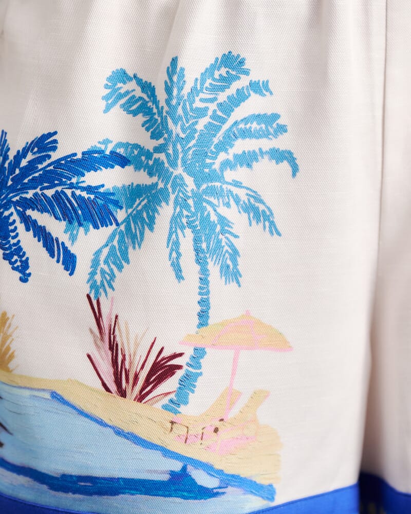 Sunlounger Elastic Short in BLUE/YELLOW