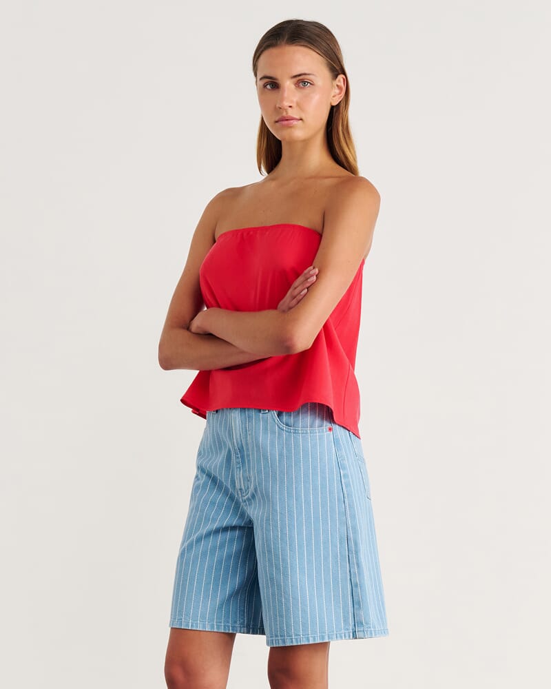 Nfw Mini Skirt in RED