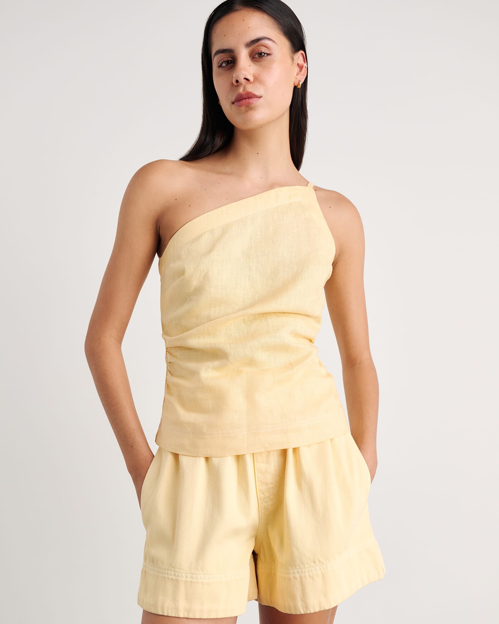 Sabine One Shoulder Top