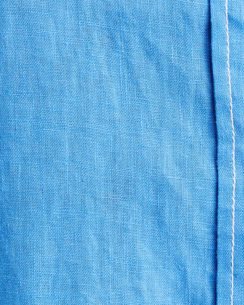 Gigi Linen Relaxed Shirt in AZURE