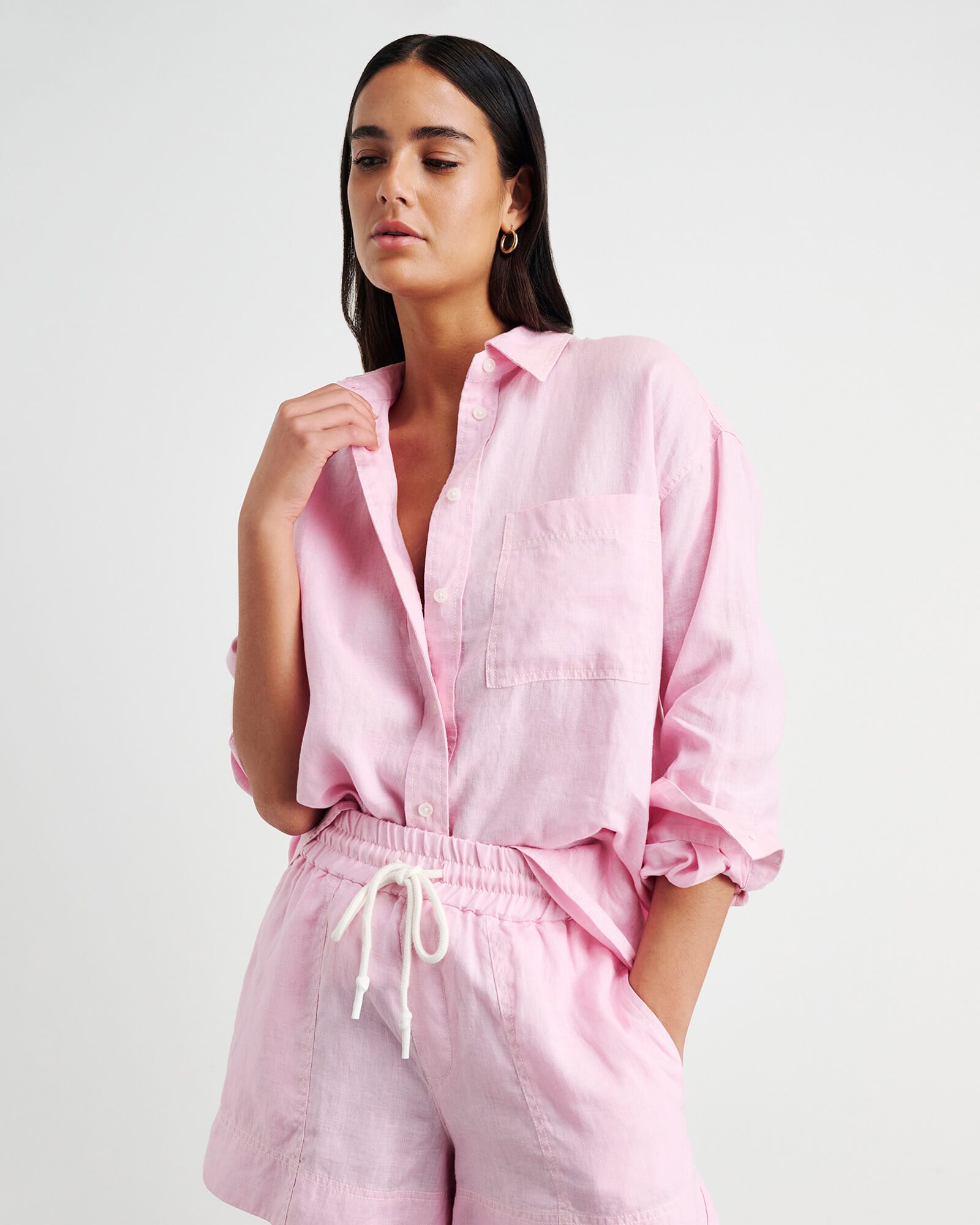 Gigi Linen Relaxed Shirt