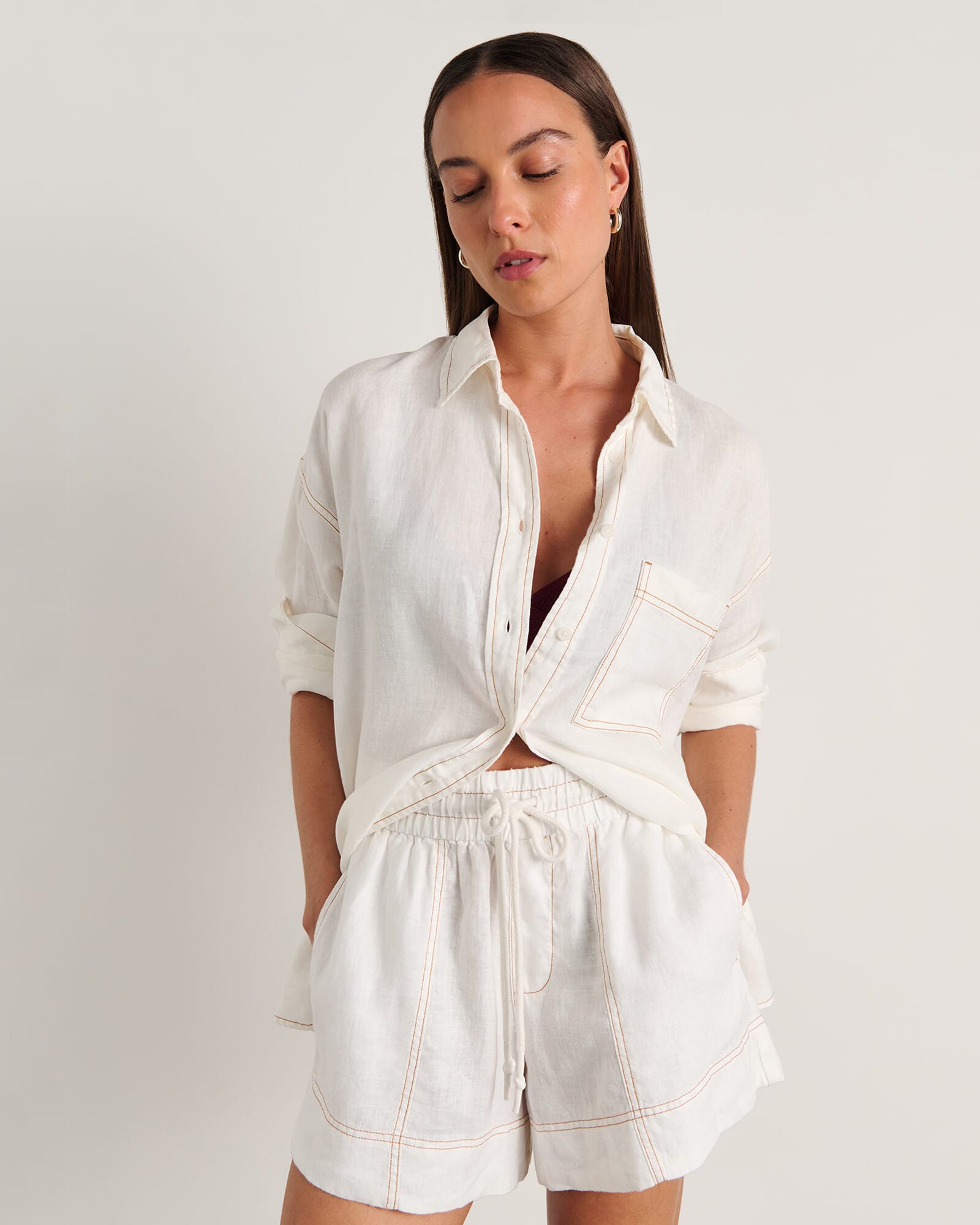Gigi Linen Relaxed Shirt