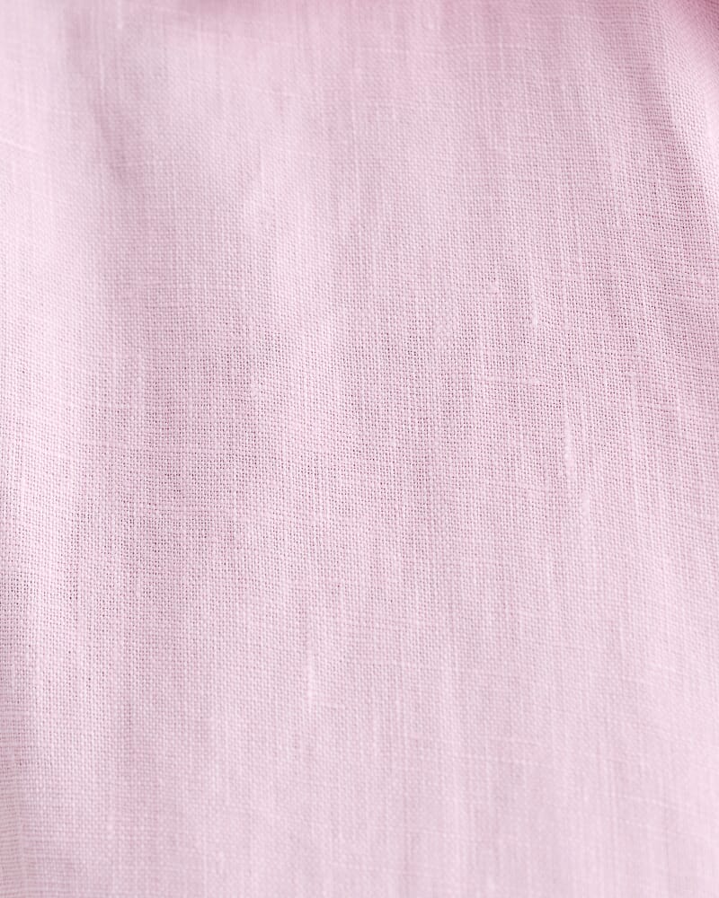 Gigi Linen Relaxed Shirt in DUSTY PINK