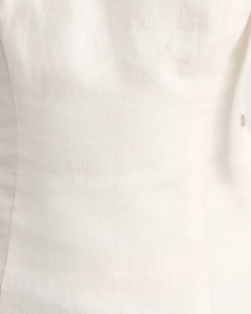 Seahorse Halter Top in MILK