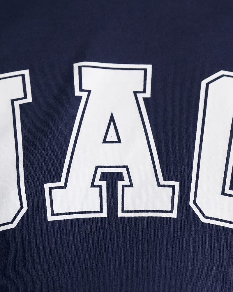 Aston Short Sleeve Tee in NAVY/WHITE