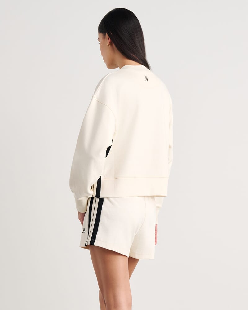 Leonie Long Sleeve Top in CREAM