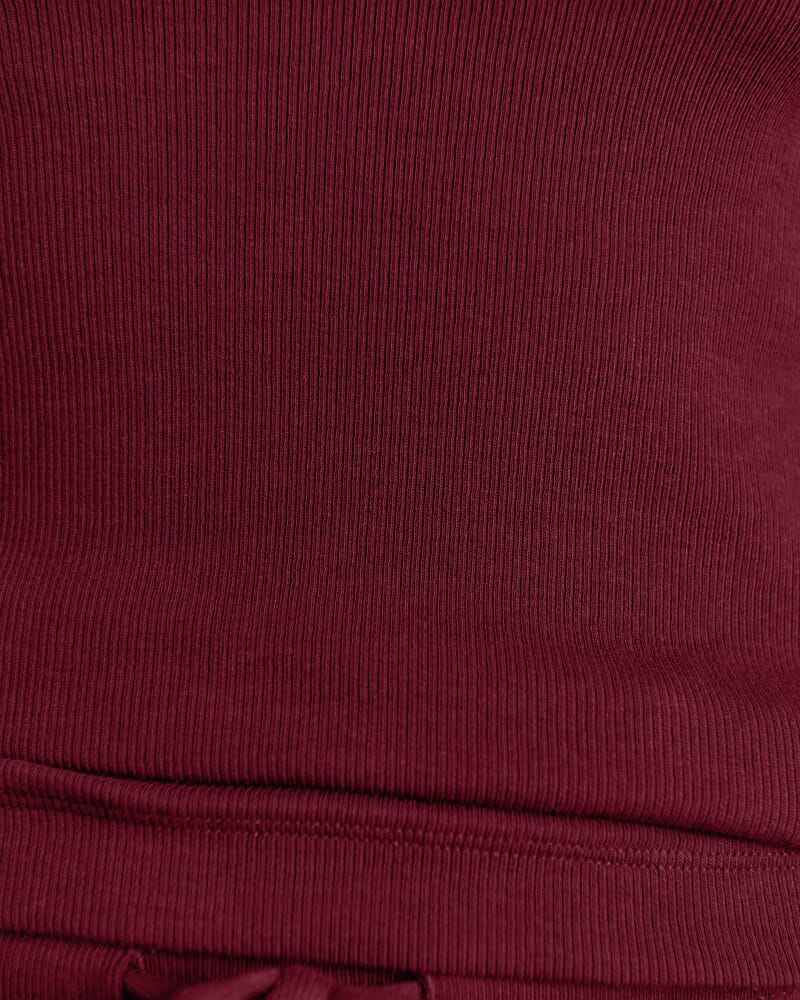 Celina Tank in BURGUNDY