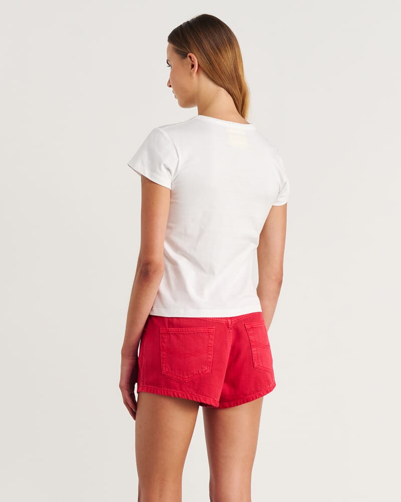 Nfw Boxy T Shirt in WHITE