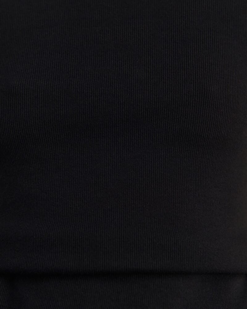 Kate Baby Tee in BLACK