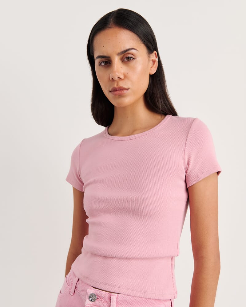 Kate Baby Tee in PINK