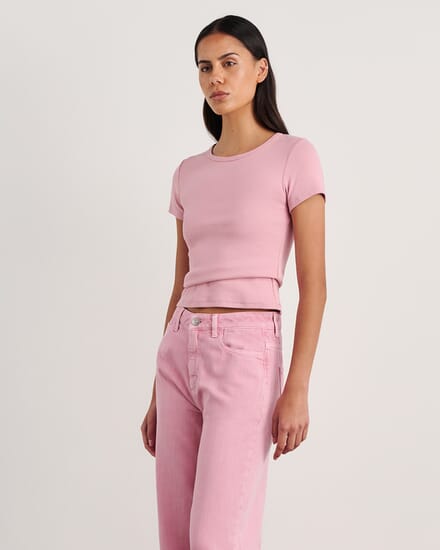 Kate Baby Tee in PINK