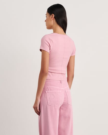 Kate Baby Tee in PINK