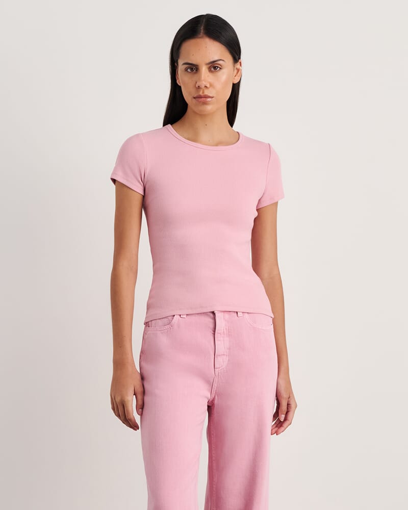 Kate Baby Tee in PINK