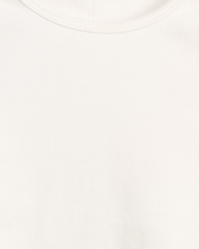 Kate Baby Tee in WHITE