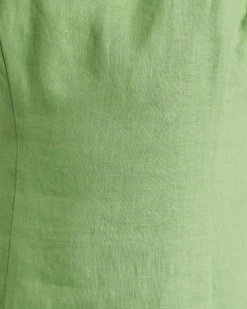 Sunlounger Maxi Dress in IVORY/MOSS