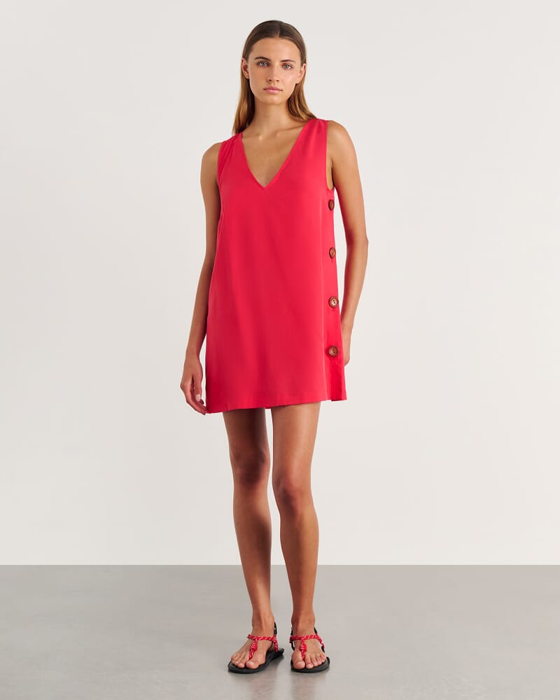 Nfw Mini Dress in RED