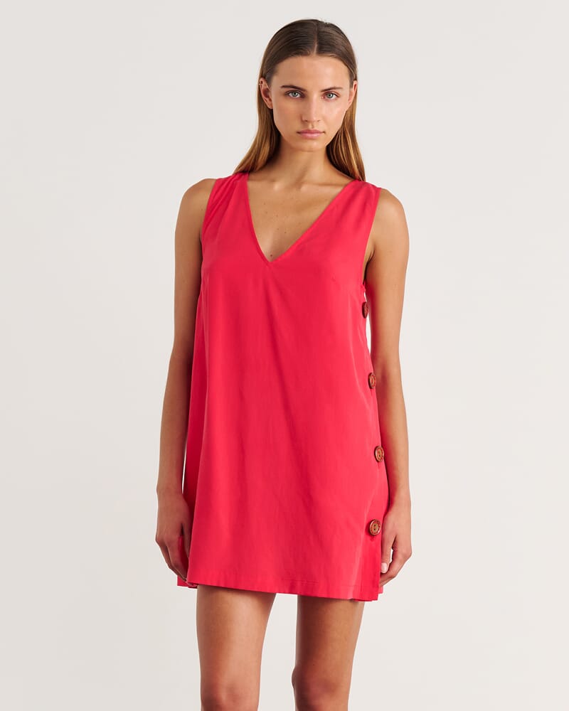 Nfw Mini Dress in RED