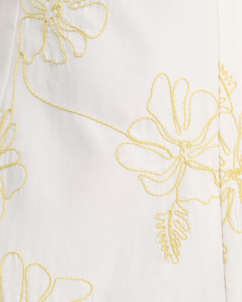 Cornelia Mini Dress in CITRUS