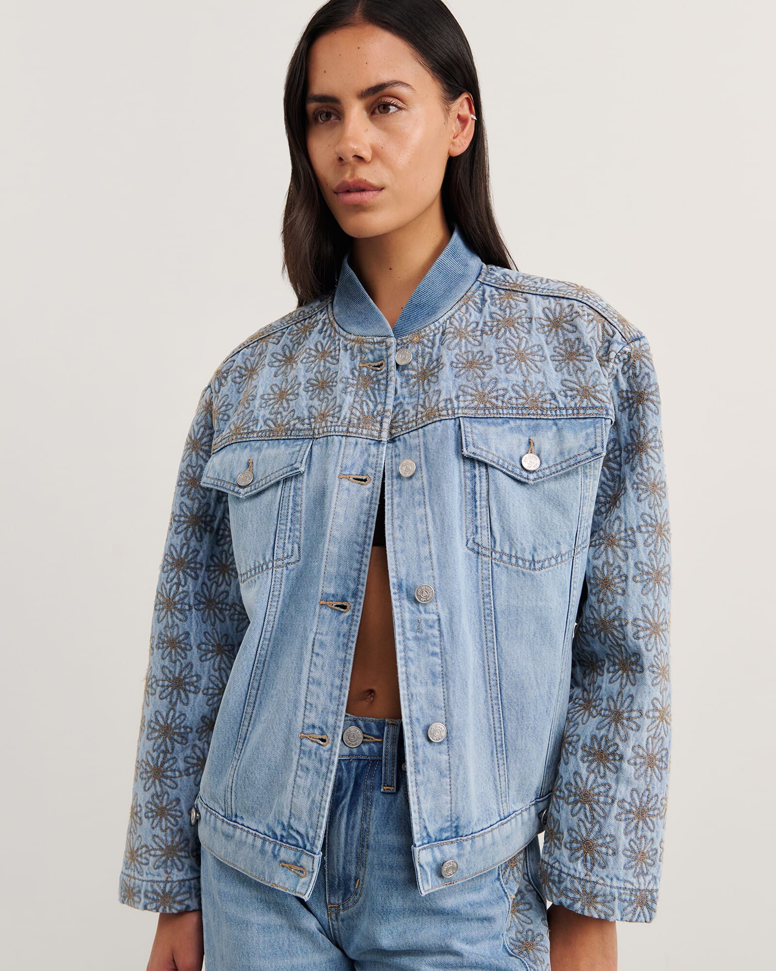 Fleur Bomber Jacket